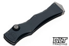 Microtech 1151-10MS1 Halo IV T/E - Black Handle - Stonewash Blade - Marfione Select