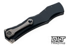 Microtech 1151-10MS1 Halo IV T/E - Black Handle - Stonewash Blade - Marfione Select