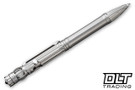 WE Knife Baculus Tactical Pen TP-07A - Plain Titanium - Spinner Bearing Top