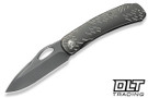 WE Knife Inmate 23096B-4 - Polished Gray Titanium - Stin Raindrops - Polished Gray 20CV Blade