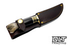 Rocco Handmade Hammer Marked Michigan Bird Hunter - Scagel Style - Crotch Stag
