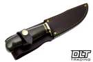 Rocco Handmade Whitetail Hunter - Vintage OD Green Canvas Micarta