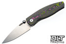 Three Rivers Manufacturing Neutron 2 MagnaCut - Linerlock - Watermelon Sugar CamoCarbon - 3D Contoured