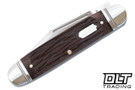 RoseCraft Blades Birchfield Camp Jack - Brown Jigged Bone - Satin 14C28N Blade