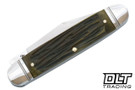 RoseCraft Blades Birchfield Camp Jack - Green Jigged Bone - Satin 14C28N Blade
