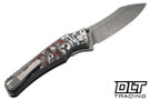 Hawk Knives Talon M390 - Titanium Handle - Nebula FatCarbon Overlay