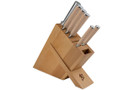 Shun Classic 7-Piece Block Set - Blonde Pakkawood
