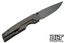 BergBlades Sweeney 2.0 - Dark Stonewash Swirl Titanium - Dark Stonewash MagnaCut Blade