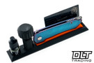 MachineWise Mojave - Distressed Teal & Pink Mosaic Titanium - Stonewash S90V Blade # 1170