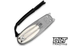CIVIVI Knives Purr C25054-1 - Gray & Ivory G-10 - Satin Nitro-V Blade