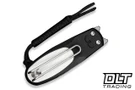 CIVIVI Knives Purr C25054-2 - Black & White G-10 - Stonewashed Nitro-V Blade