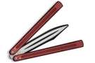CIVIVI Knives Dracolisk Trainer C25028-3 - Burgundy Aluminum - Two Tone 9Cr18MoV Blade