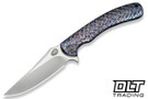 WE Knife Dracarys WE25061B-3 - Flamed Titanium - Satin M390 Blade