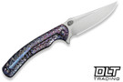 WE Knife Dracarys WE25061B-3 - Flamed Titanium - Satin M390 Blade