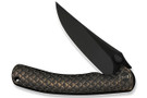 WE Knife Dracarys WE25061B-4 - Bronze & Black Titanium - Black Stonewashed M390 Blade