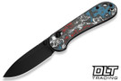 CIVIVI Knives Elementum C24063B-1 - Nebula FatCarbon - Black Stonewashed S35VN Blade