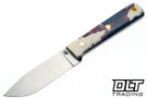 LT Wright Maverick Scout A2 - Flat Ground - Dyed Blue Bone - Black Liners #1