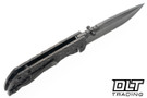McNees PM Mac 2 Gen 2 - 3.5" Drop Point - Atomic Stonewash Rock Textured Titanium - Stonewashed Hardware