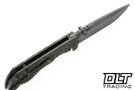 McNees PM Mac 2 Gen 2 - 3.5" Drop Point - Atomic Green & Bronze Rock Textured Titanium - Stonewashed Hardware