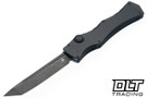 Microtech Halo IV T/E - Black Handle - DLC Apocalyptic Blade - Marfione Select - 1151-1DLCTMS1