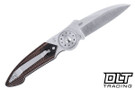 CRKT Walker Blade Lock - Stainless Handle - G-10 Overlay - Satin 14C28N Blade