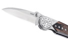 CRKT Walker Blade Lock - Stainless Handle - G-10 Overlay - Satin 14C28N Blade