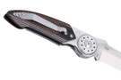 CRKT Walker Blade Lock - Stainless Handle - G-10 Overlay - Satin 14C28N Blade
