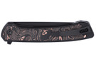 CRKT Q Compact Liner Lock - Black Aluminum - Carbon Fiber Inlay - Black DLC S35VN Blade