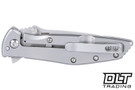 CRKT Slag Assisted - Stainless Steel Handle - Bead Blasted D2 Blade