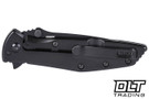 CRKT Slag Assisted - Black Stainless Steel Handle - Black Oxide D2 Blade