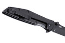 CRKT Slag Assisted - Black Stainless Steel Handle - Black Oxide D2 Blade