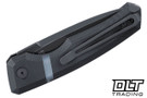 CRKT Michaca Auto - Black G-10 - Black Stonewash MagnaCut Blade