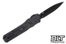 CRKT Twist Tighe Compact Auto - Carbon Fiber - Black Aluminum - Black MagnaCut Blade