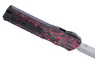 CRKT Twist Tighe Compact Auto - Rose Quartz Carbon Fiber - Black Aluminum - Stonewash MagnaCut Blade