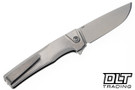 MachineWise Sonora - Raw Ti Bolster - Stonewash Sunray Titanium - Lightwash S90V Blade #2024