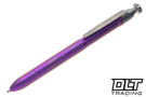 MachineWise ROTA Pen - Parker - Pink Smooth Titanium - Twist Cap #0250