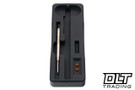 MachineWise ROTA Pen - Parker - Stonewash Knurled Titanium - Twist Cap #0286