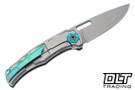 Rangermade Knife & Tool OBJ-2 - Titanium Handle - Drop Point MagnaCut Blade #026