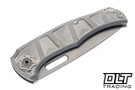 Rangermade Knife & Tool OBJ-2 - Titanium Handle - Drop Point MagnaCut Blade #027
