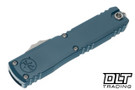 Microtech Ultratech Gen IV D/E - Deep Ocean Handle - Stonewashed Blade - 11224-10DO