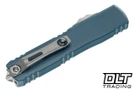 Microtech Ultratech Gen IV D/E - Deep Ocean Handle - Stonewashed Blade - 11224-10DO