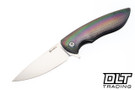 Herman Sting - Mayura Titanium - Very Shiny Stonewash M390 Blade #0875