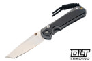Chris Reeve Small Sebenza 31 - Tanto - Bog Oak Inlay - #35