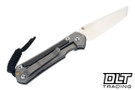Chris Reeve Small Sebenza 31 - Tanto - Bog Oak Inlay - #41 - Back