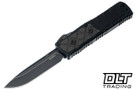 Guardian Tactical APEX MagnaMax - Serrated Dark Stonewash MagnaMax Blade - Black Aluminum - Carbon Fiber Inlay