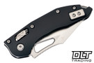 Microtech Mini Stitch Ram-Lok S/E - Black Handle - Stonewashed Blade - 169MRL-10