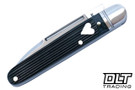 RoseCraft Blades Tuckahoe Jack - Dark Gray Barnboard Jigged Bone - Brushed Satin 14C28N Blade