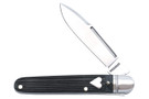 RoseCraft Blades Tuckahoe Jack - Dark Gray Barnboard Jigged Bone - Brushed Satin 14C28N Blade