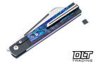 Jack Wolf Feelbetter Jack - Purple Abalone - Belt Satin S90V Blade
