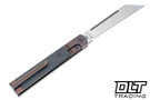 Jack Wolf Feelbetter Jack - Dark Blasted Starburst Titanium - Belt Satin S90V Blade